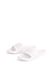 Tommy Hilfiger Ecru Pool Slides With Webbing - Image 4 of 6