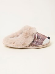 FatFace Pink/Cream Fifi Fox Slipper - Image 1 of 3