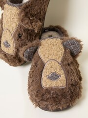 FatFace Brown Grizzles Bear Slipper - Image 3 of 3