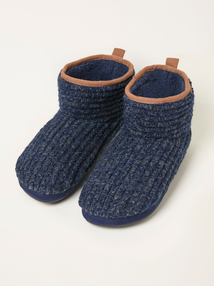 FatFace Laurence Navy Knit Boot - Image 3 of 3 FatFace Laurence Navy Knit Boot - Image 3 of 3