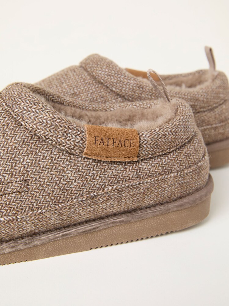 FatFace Lewis Natural Suede Mule - Image 2 of 3