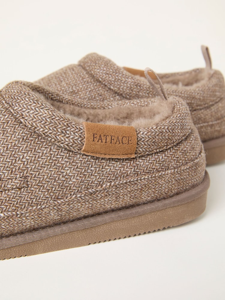 FatFace Lewis Natural Suede Mule - Image 2 of 3 FatFace Lewis Natural Suede Mule - Image 2 of 3