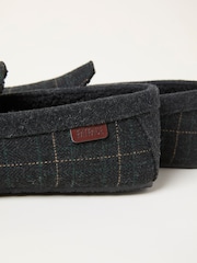 FatFace Noah Green Moccasin Slipper - Image 2 of 3