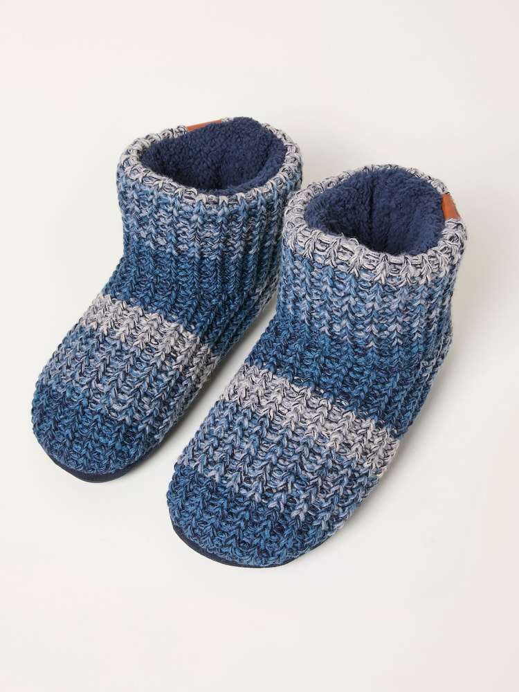 FatFace Matthew Blue Knit Boot - Image 3 of 3 FatFace Matthew Blue Knit Boot - Image 3 of 3