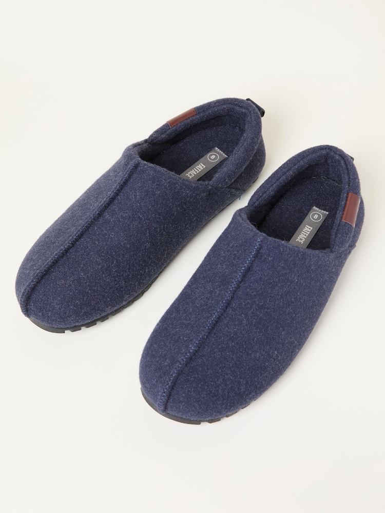 FatFace Frank Navy House Shoe - Image 3 of 3
