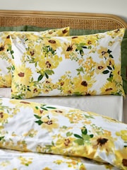 Catherine Lansfield Yellow Sunflowers Reversible Duvet Cover Set - Image 3 of 4