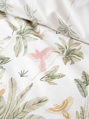 Catherine Lansfield Natural Paradiso Palm Reversible Duvet Cover Set - Image 4 of 4