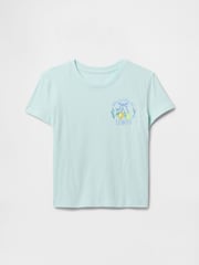 Gap Blue Lemon Short Sleeve Crew Neck Graphic T-Shirt (4-13yrs) - Image 3 of 4