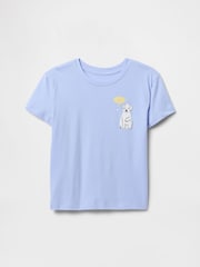 Gap Purple Dog Short Sleeve Crew Neck Graphic T-Shirt (4-13yrs) - Image 3 of 4