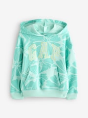 Gap Green Vintage Relaxed Hoodie (4-13yrs) - Image 1 of 4