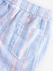 Gap Blue Cotton Polo Shirt, Shorts & Hat Set (Newborn-24mths) - Image 6 of 9