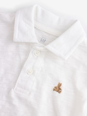 Gap Blue Cotton Polo Shirt, Shorts & Hat Set (Newborn-24mths) - Image 7 of 9