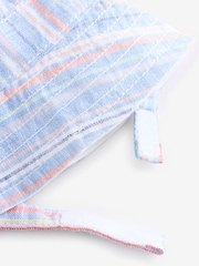 Gap Blue Cotton Polo Shirt, Shorts & Hat Set (Newborn-24mths) - Image 9 of 9