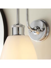 Gallery Home Chrome Piper Wall Light - Image 3 of 9
