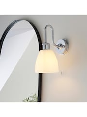 Gallery Home Chrome Piper Wall Light - Image 5 of 9