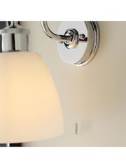 Gallery Home Chrome Piper Wall Light - Image 6 of 9