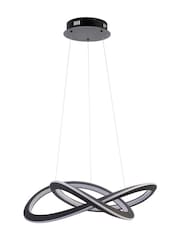 Gallery Home Black White Espina Pendant Ceiling Light - Image 7 of 8