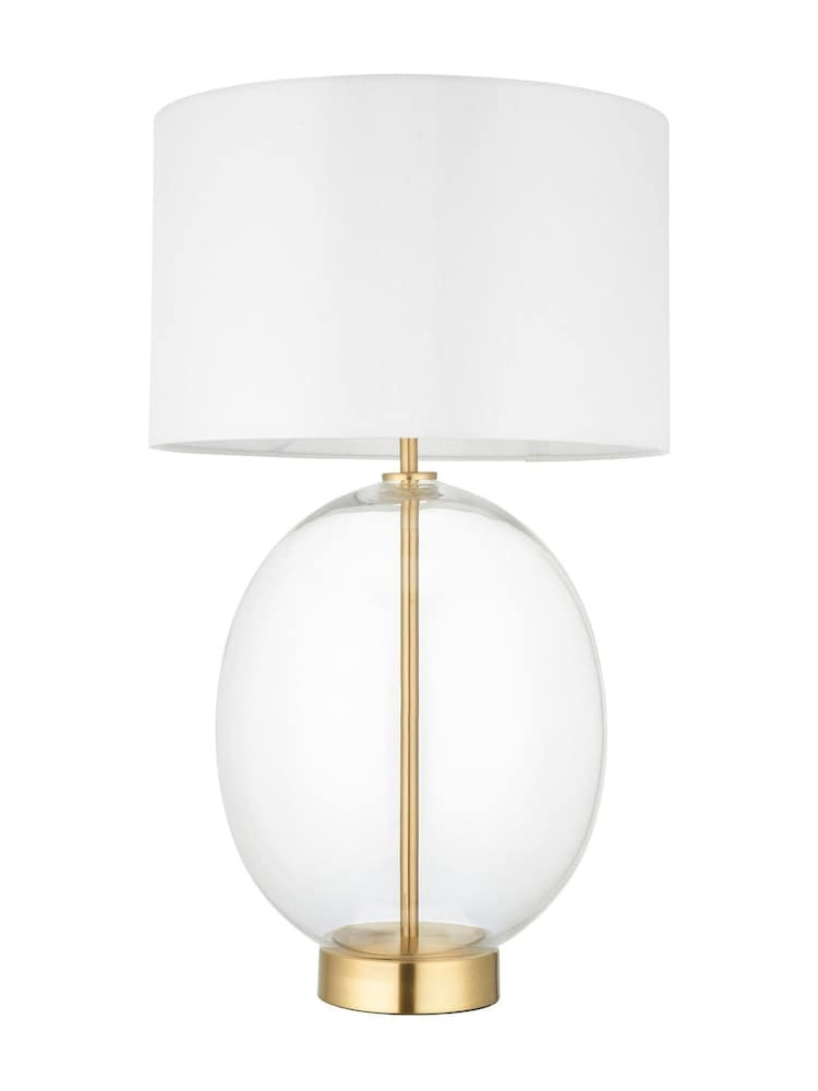 Gallery Home Satin Brass Kelda Oval Table Lamp - Image 3 of 3