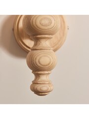 Gallery Home Natural Ash Bibury 1 Light Wall - Image 6 of 7
