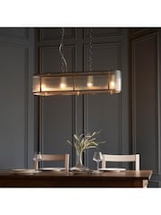 Gallery Home Antique Brass Ridgeton 4 Light Pendant Ceiling Light - Image 1 of 6