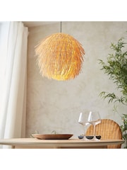 Gallery Home Natural Pushpa Pendant Ceiling Light - Image 1 of 6