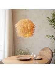 Gallery Home Natural Pushpa Pendant Ceiling Light - Image 2 of 6