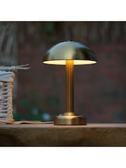 Gallery Home Warm Brass Bridport Rechargeable Table Lamp - Image 3 of 8