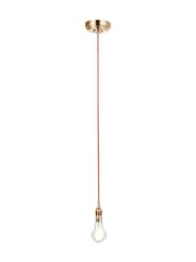 Gallery Home Red Eltham Pendant Ceiling Light - Image 1 of 3