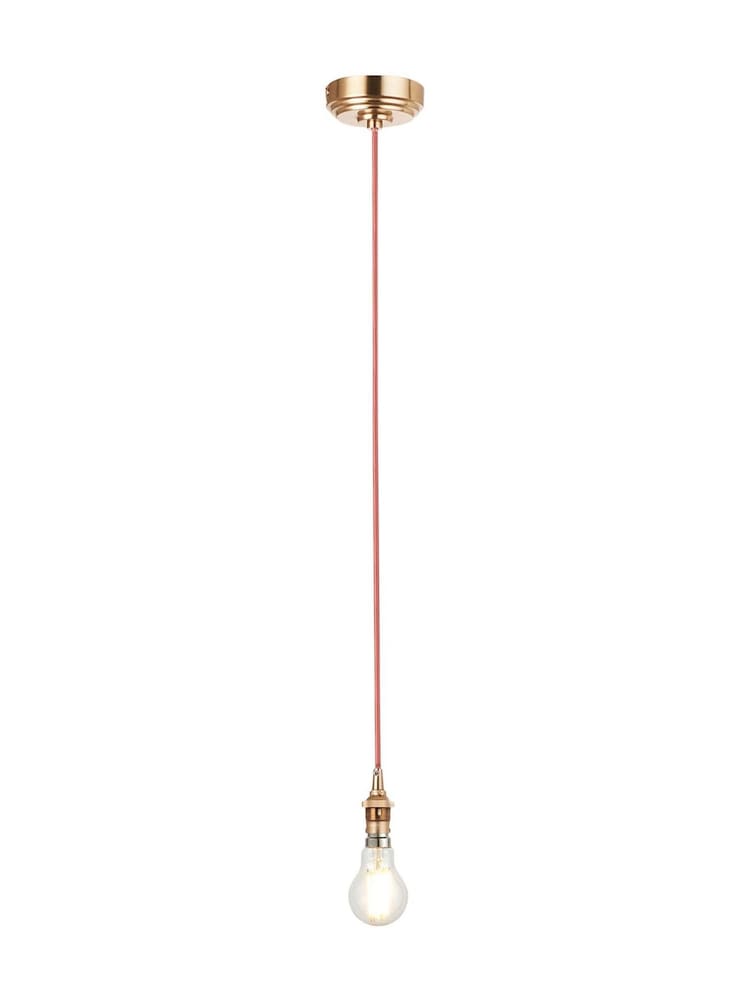 Gallery Home Red Eltham Pendant Ceiling Light - Image 1 of 3