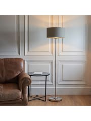 Gallery Home Bright Nickel Highclere Floor Light - Image 1 of 8