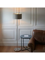 Gallery Home Bright Nickel Highclere Floor Light - Image 3 of 8