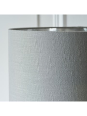 Gallery Home Bright Nickel Highclere Floor Light - Image 4 of 8
