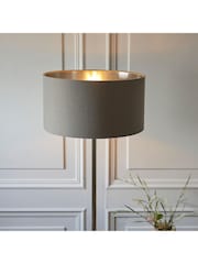 Gallery Home Bright Nickel Highclere Floor Light - Image 5 of 8