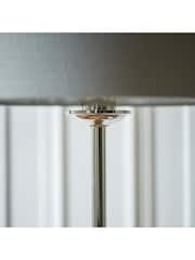 Gallery Home Bright Nickel Highclere Floor Light - Image 6 of 8