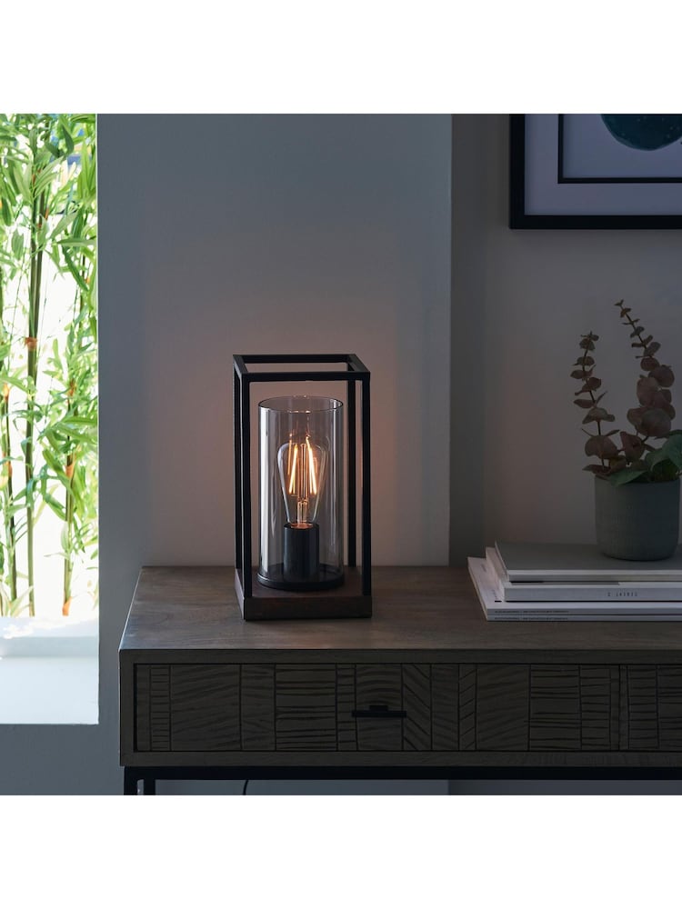 Gallery Home Black Bronze Caleb Table Lamp - Image 1 of 5