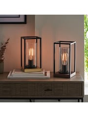 Gallery Home Black Bronze Caleb Table Lamp - Image 3 of 5