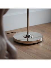 Gallery Home Brushed Chrome Highclere Floor Light - Image 4 of 7