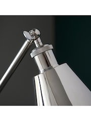 Gallery Home Bright Nickel Hal Floor Light - Image 5 of 7