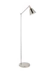 Gallery Home Bright Nickel Hal Floor Light - Image 7 of 7