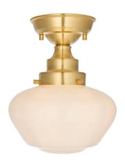 Gallery Home Brass Camberley 1 Light Ceiling Light - Image 6 of 6