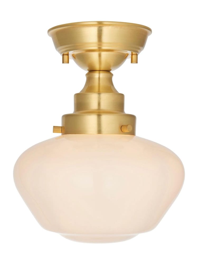 Gallery Home Brass Camberley 1 Light Ceiling Light - Image 6 of 6