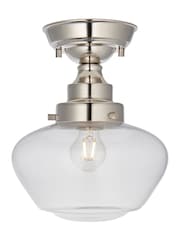 Gallery Home Bright Nickel Camberley 1 Light Ceiling Light - Image 5 of 6