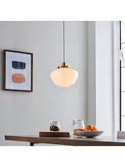 Gallery Home Brass Camberley Pendant Ceiling Light - Image 1 of 7
