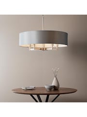 Gallery Home Nickel Grande 5 Light Pendant Ceiling Light - Image 5 of 7