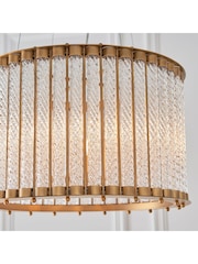 Gallery Home Gold Romola 6 Light Pendant Ceiling Light - Image 8 of 9