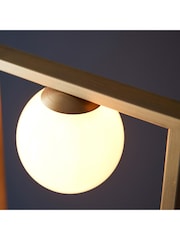 Gallery Home Brushed Gold Teo Floor Light - Image 3 of 7