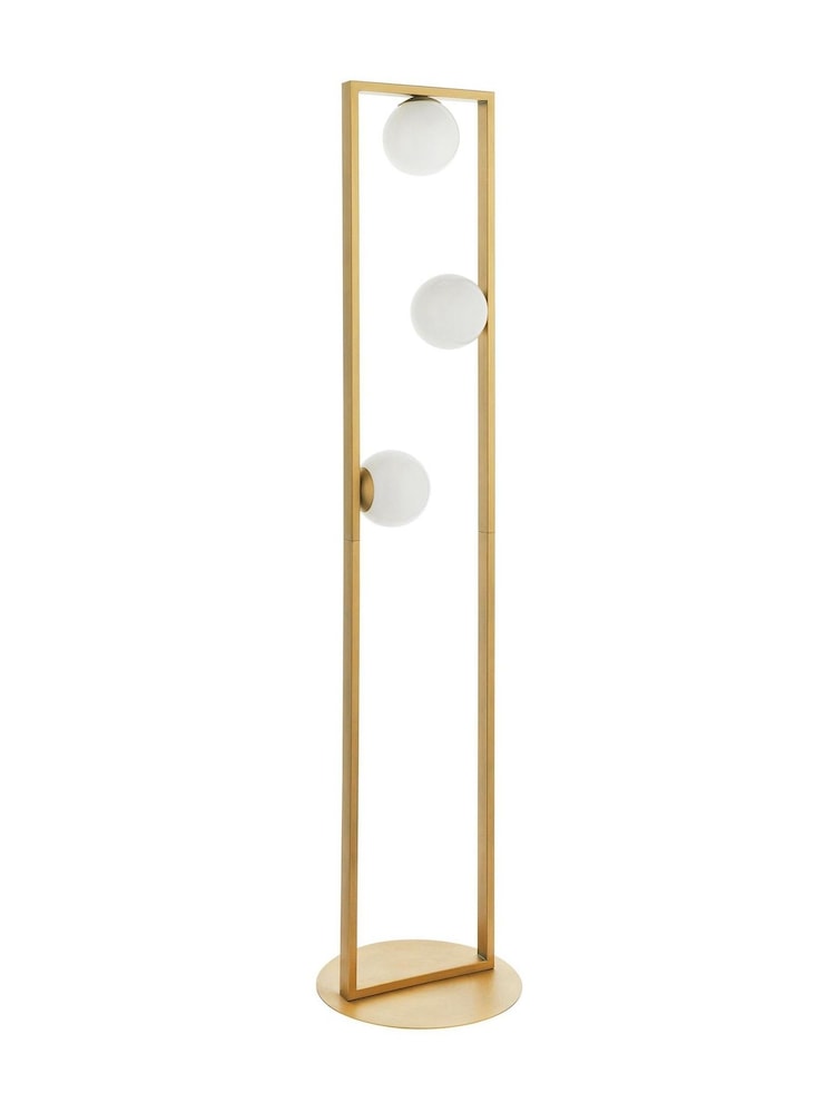 Gallery Home Brushed Gold Teo Floor Light - Image 7 of 7