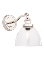 Gallery Home Bright Nickel Hansen Wall Light - Image 6 of 7
