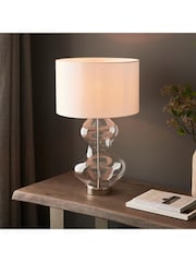 Gallery Home Satin Brass Kelda Shaped Table Lamp - Image 2 of 6