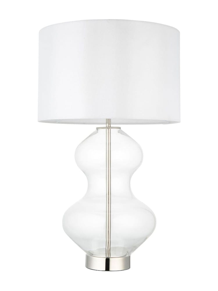 Gallery Home Satin Brass Kelda Shaped Table Lamp - Image 6 of 6